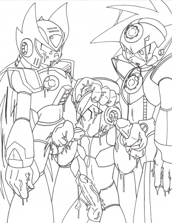 Rule34 – If it exists, there is porn of it / trainer (artist), axl, zero / 115148