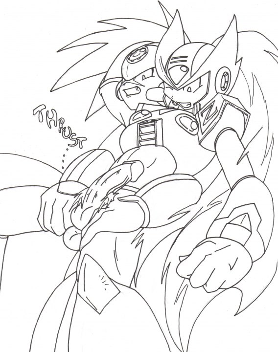 Rule34 – If it exists, there is porn of it / trainer (artist), axl, zero / 115149