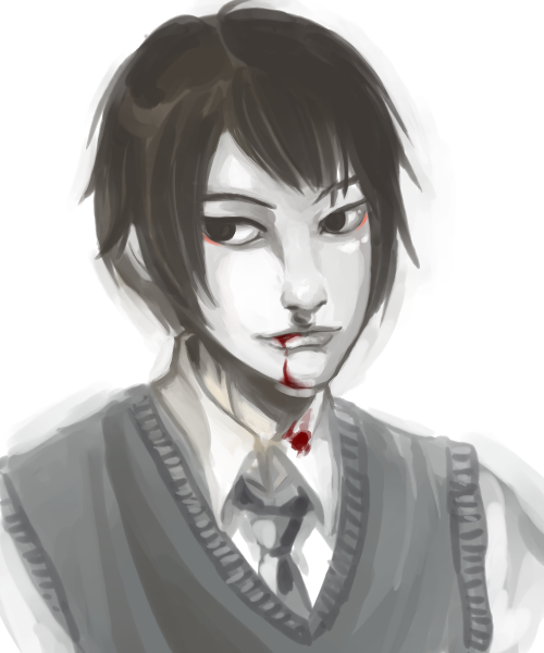 hibari kyouya, katekyo hitman reborn!, 00s, 1boy, blood, male focus, solo