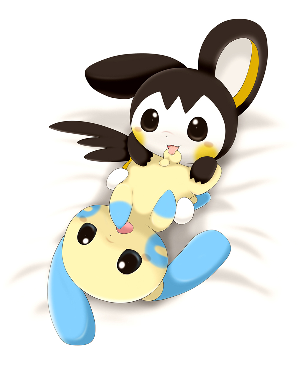 Rule34 – If it exists, there is porn of it / schnecken, emolga, minun / 115223