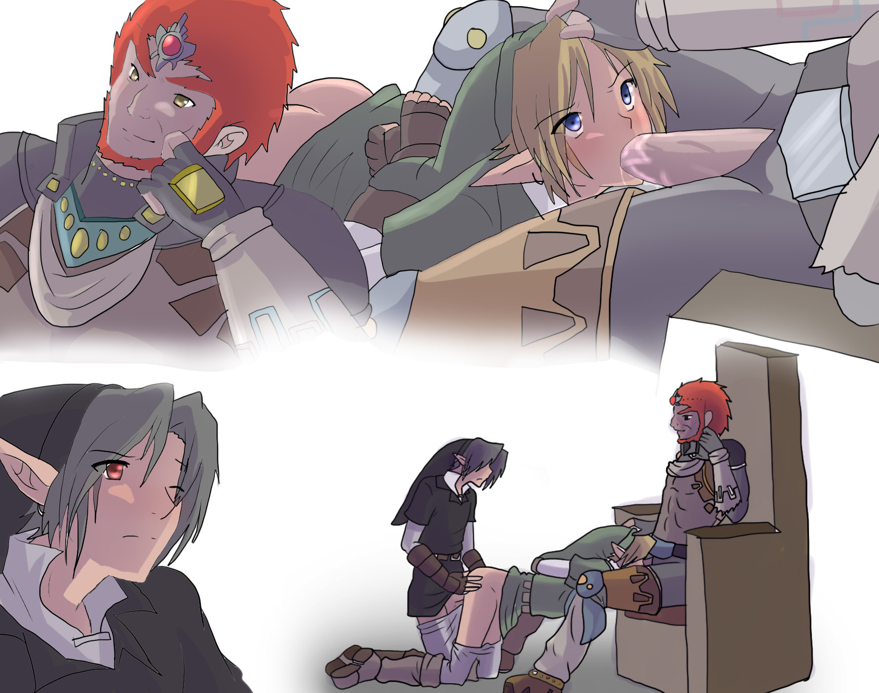 Rule34 – If it exists, there is porn of it / angelofhapiness, dark link, ganondorf, link / 115541