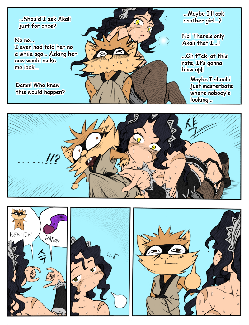 Rule34 – If it exists, there is porn of it / kimmundo, baron nashor, french maid nidalee, karate kennen, kennen, nidalee, yordle / 115603
