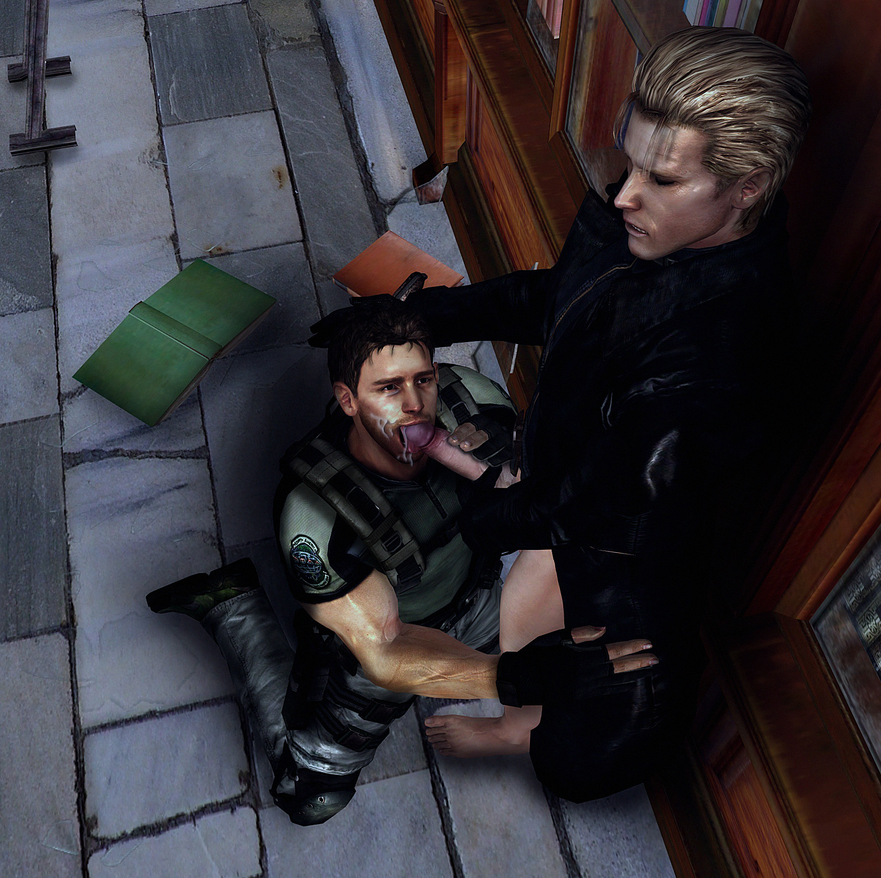 Rule34 – If it exists, there is porn of it / albert wesker, chris redfield / 116178