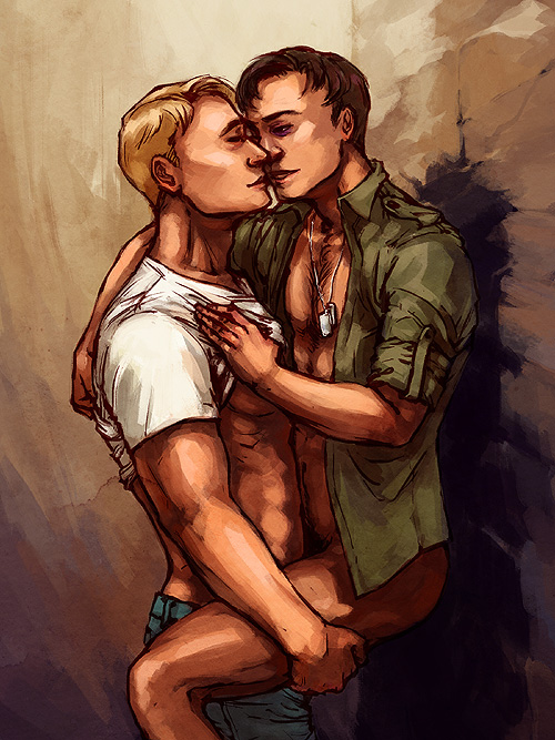 Rule34 – If it exists, there is porn of it / artist request, bucky, bucky barnes, captain america, steve rogers / 116637