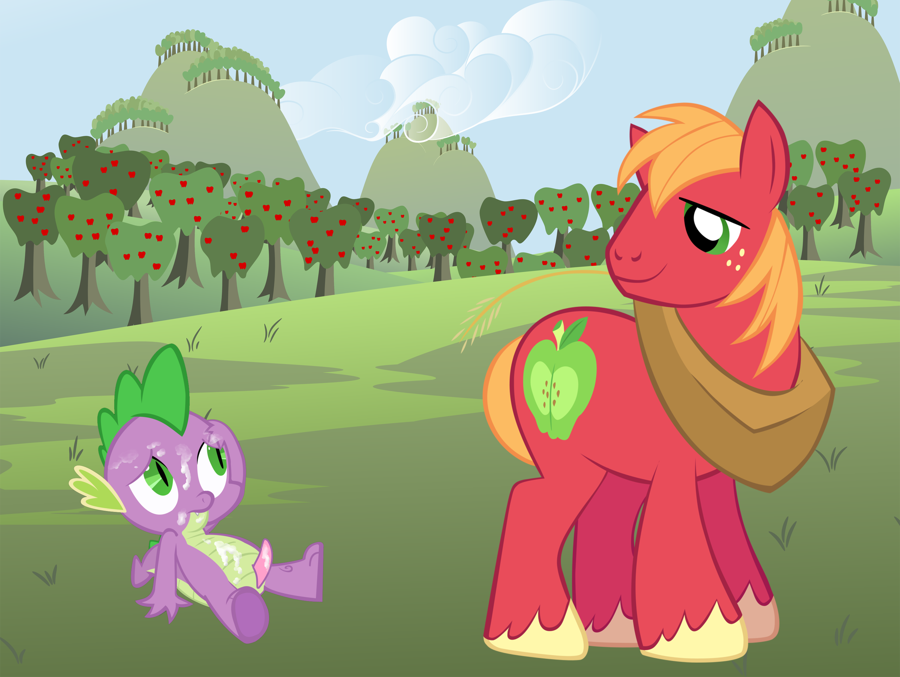 Rule34 – If it exists, there is porn of it / big macintosh / 116867