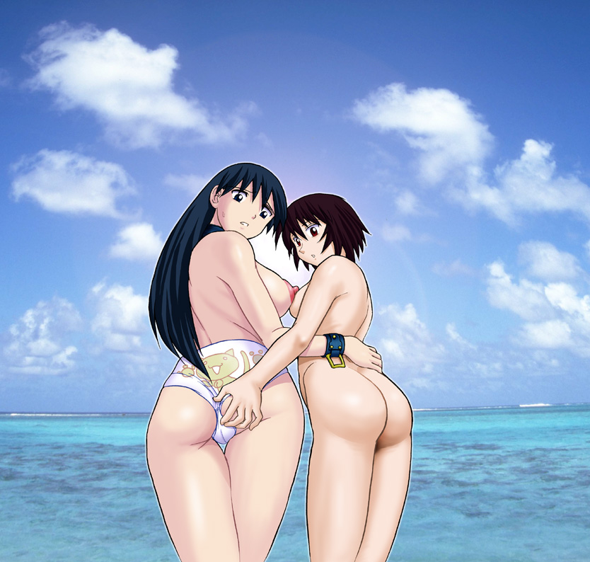 kagura (azumanga daioh), sakaki (azumanga daioh), azumanga daiou, tagme