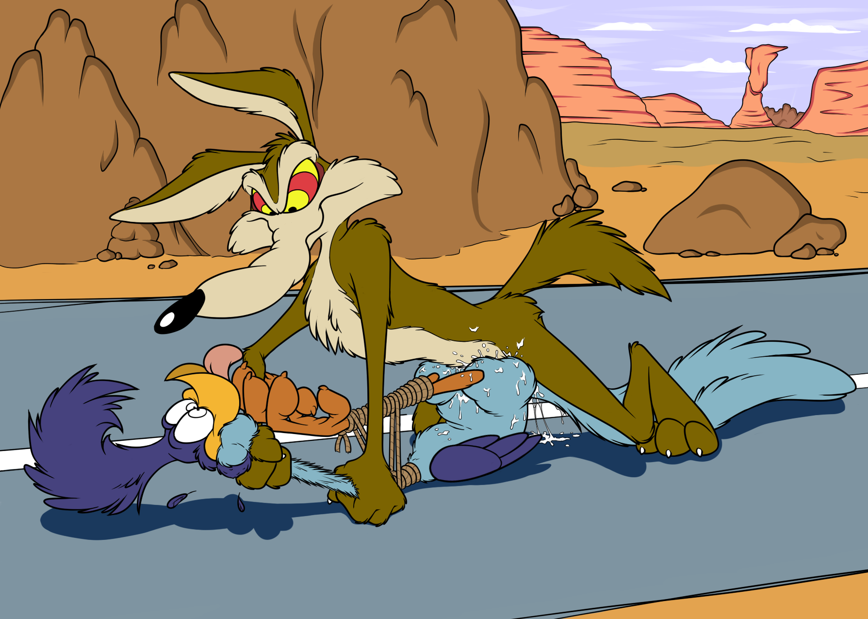 Rule34 – If it exists, there is porn of it / mikachutuhonen, roadrunner, wile e coyote / 117869