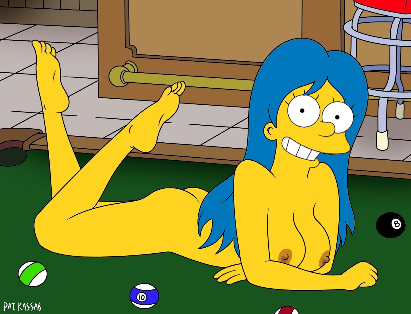 Rule34 – If it exists, there is porn of it / cartoon avenger, pat kassab, marge simpson / 117887