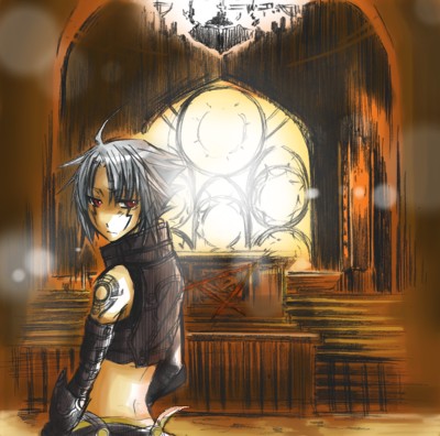hack, haseo, .hack//, .hack//g.u., bandai, cyber connect 2, lowres, 00s, red eyes, white hair