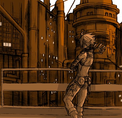 hack, haseo, .hack//, .hack//g.u., bandai, cyber connect 2, lowres, 00s, town