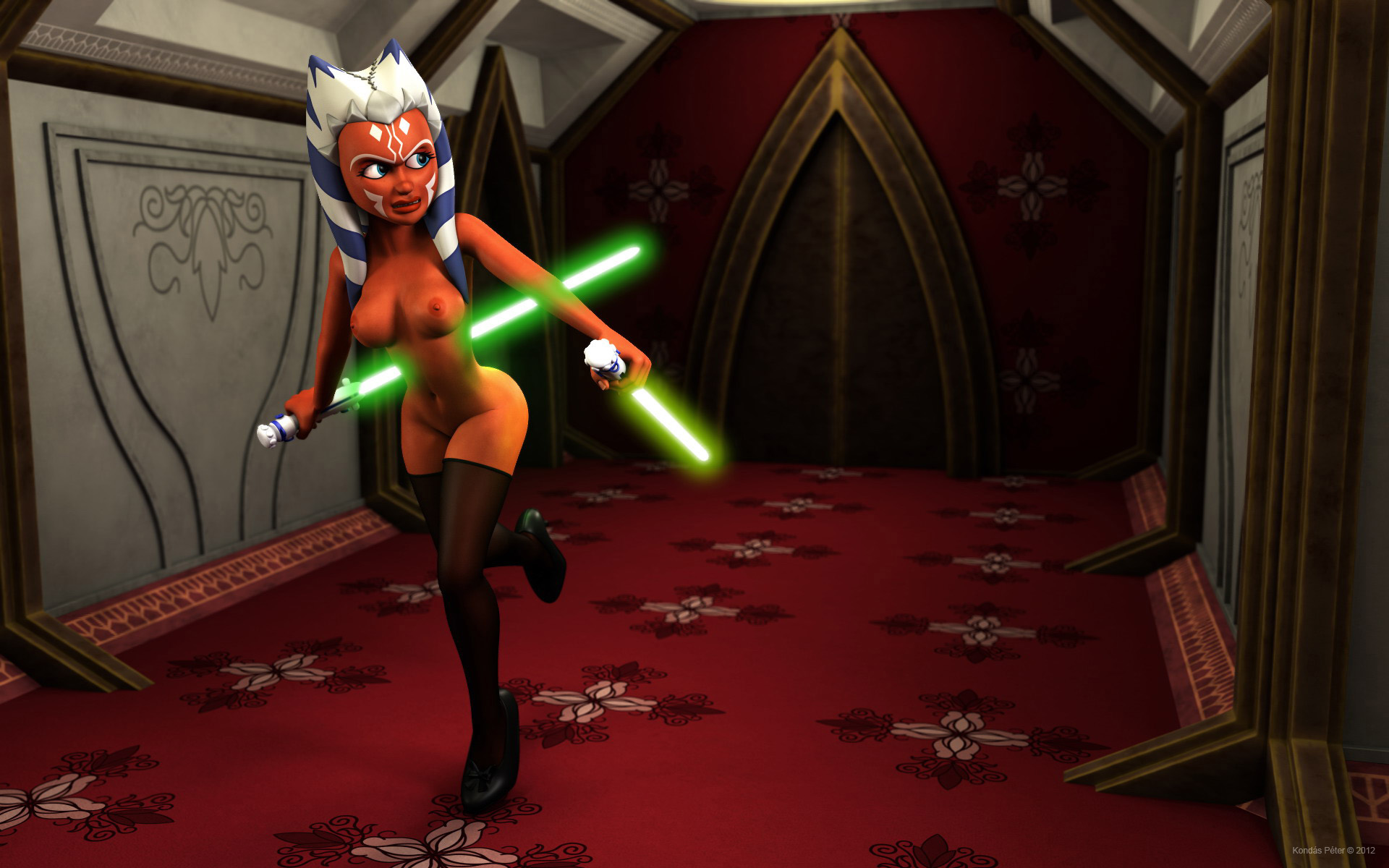 Rule34 – If it exists, there is porn of it / kondaspeter, kpeter32, ahsoka tano, jedi, jedi padawan, togruta / 118435