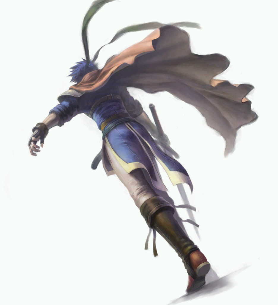 kita senri, ike (fire emblem), fire emblem, fire emblem: path of radiance, fire emblem: radiant dawn, nintendo, 1boy, blue hair, cape, epic, gloves, headband, male focus, solo, sword, weapon
