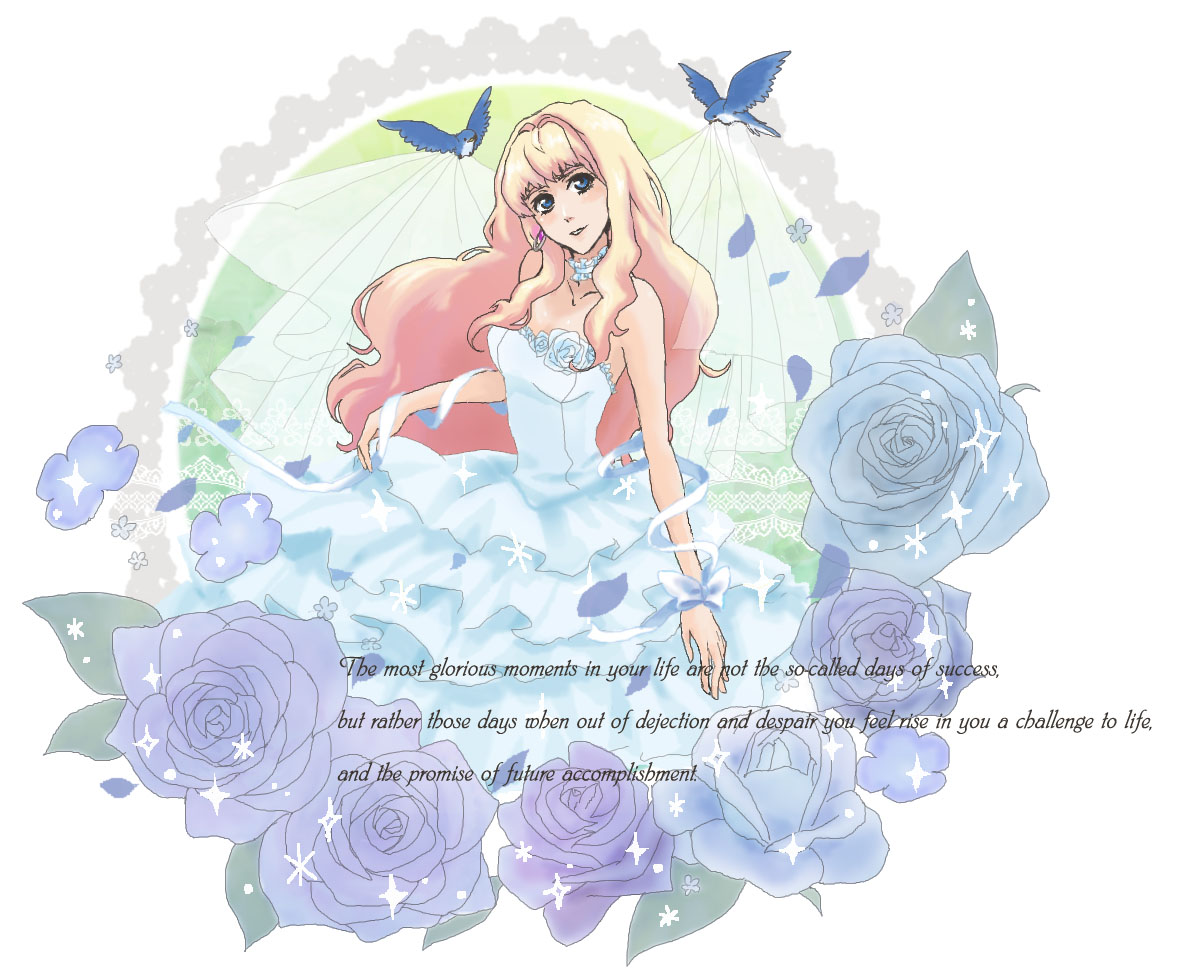 meka00, sheryl nome, macross, macross frontier, 00s, bird, dress, flower, solo