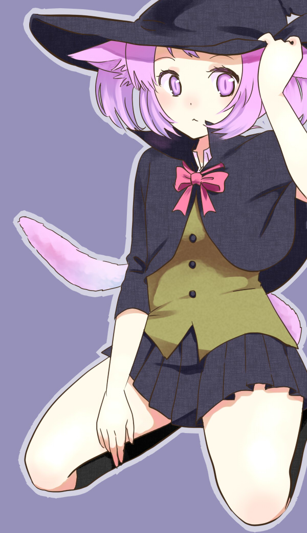 ichimatsu (niru), original, 1girl, animal ears, cat ears, female focus, hat, solo