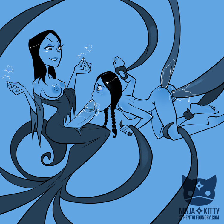 Rule34 – If it exists, there is porn of it / ninjakitty, morticia addams, wednesday addams / 119083