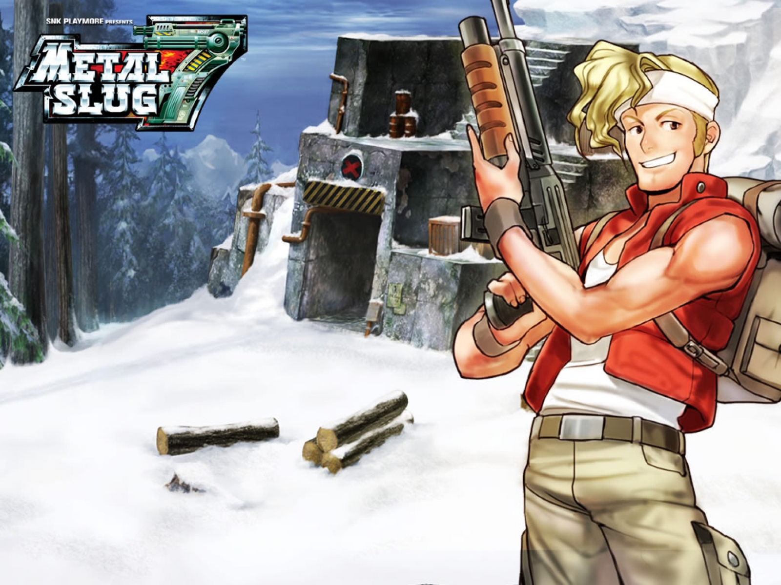 marco rossi, metal slug, highres, tagme, gun, male focus, weapon