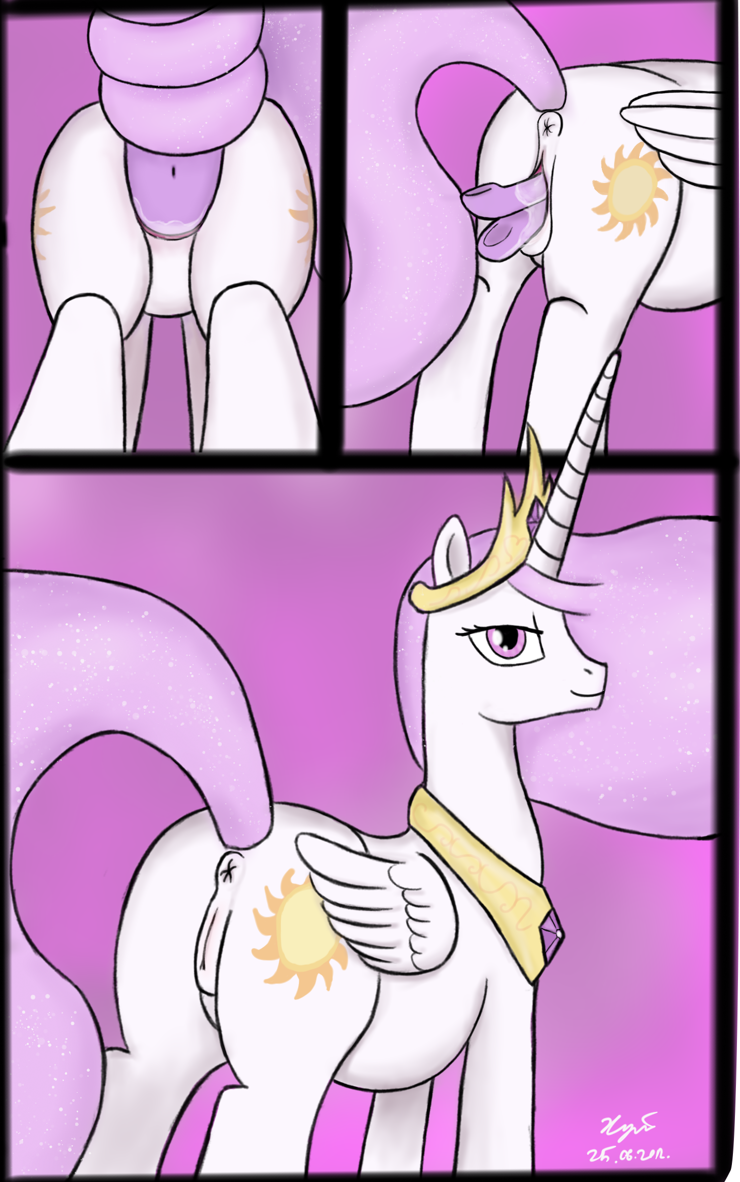Rule34 – If it exists, there is porn of it / xyi, princess celestia, twilight sparkle (mlp) / 119425