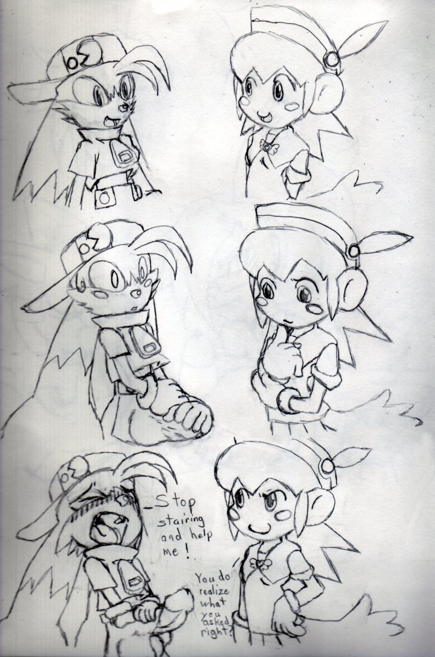 Rule34 – If it exists, there is porn of it / little-gray-bunny, klonoa, lolo (klonoa) / 119431
