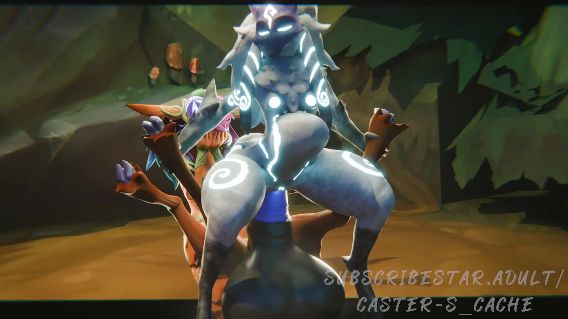 Rule34 – If it exists, there is porn of it / kindred, lamb, lamb (league of legends) / 8656690