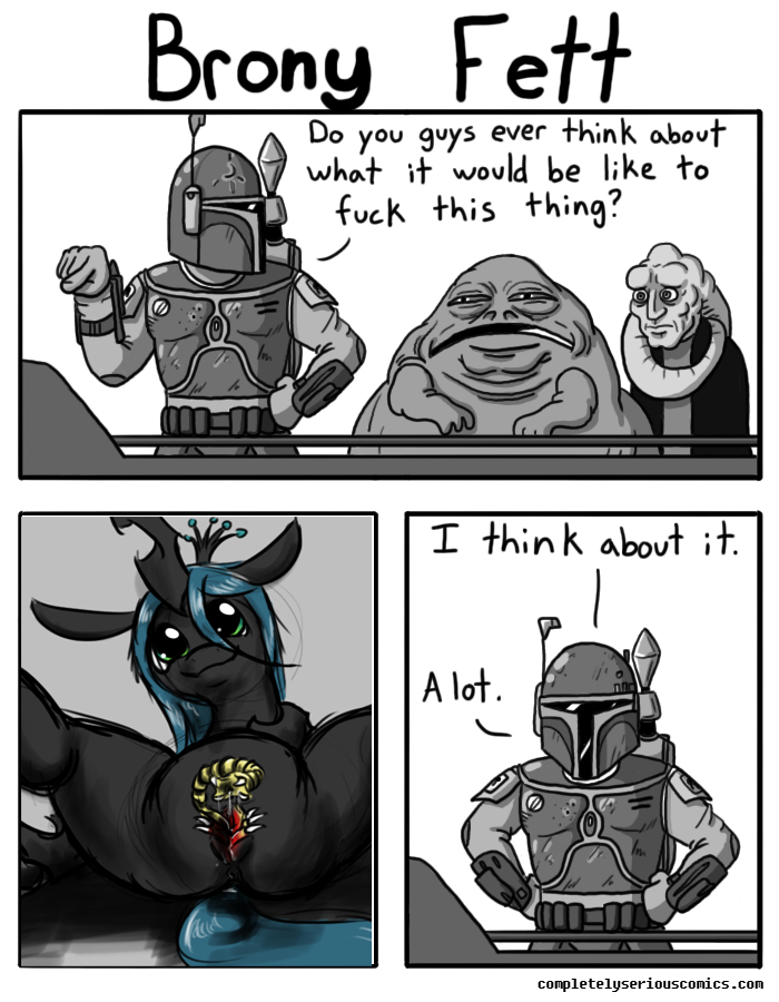 Rule34 – If it exists, there is porn of it / bib fortuna, boba fett, hutt, jabba the hutt, mandalorian, queen chrysalis / 119624