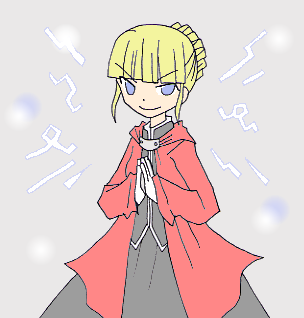 beatrice (umineko), edward elric, fullmetal alchemist, umineko no naku koro ni, lowres, blonde hair, blue eyes, cosplay, crossover, edward elric (cosplay), solo