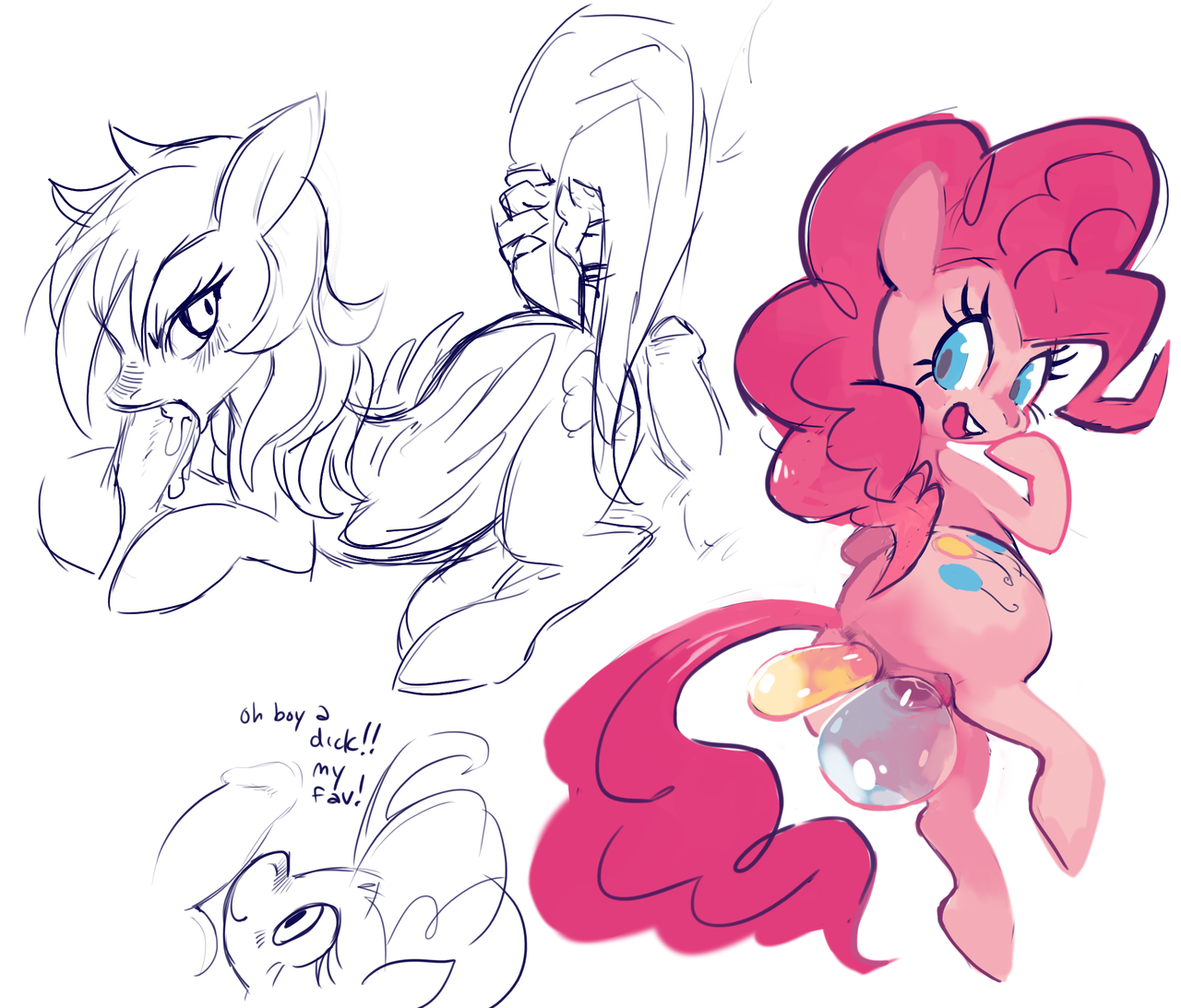 Rule34 – If it exists, there is porn of it / purplekecleon, pinkie pie (mlp), rainbow dash (mlp) / 119817