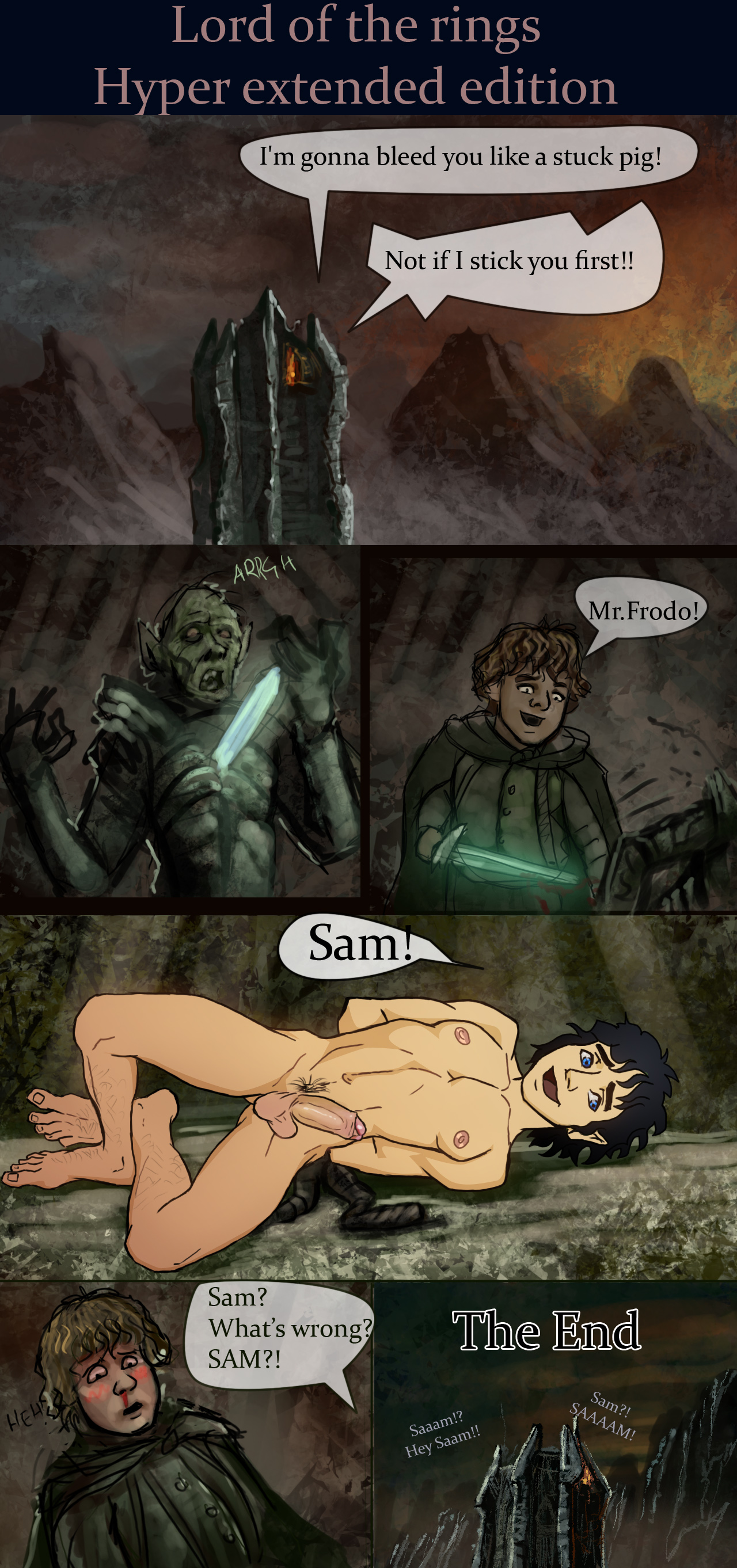 Rule34 – If it exists, there is porn of it / anma, frodo baggins, samwise gamario gamgee, sting / 119954
