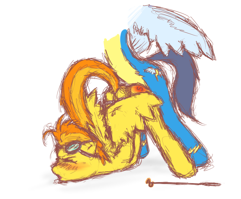 Rule34 – If it exists, there is porn of it / soarin, spitfire / 120043