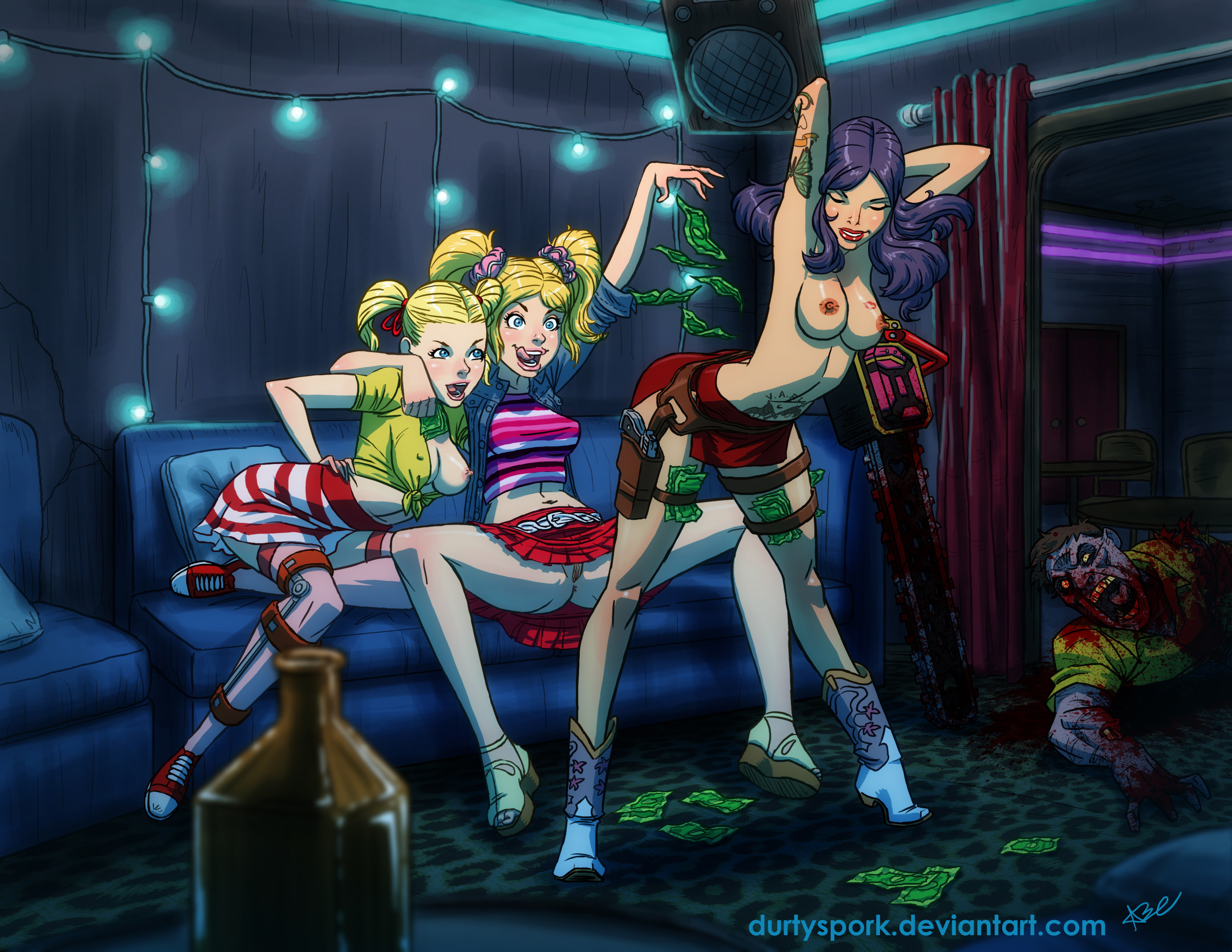 Rule34 – If it exists, there is porn of it / abraham lopez, durtyspork, candi stryper, juliet starling, varla guns / 120200