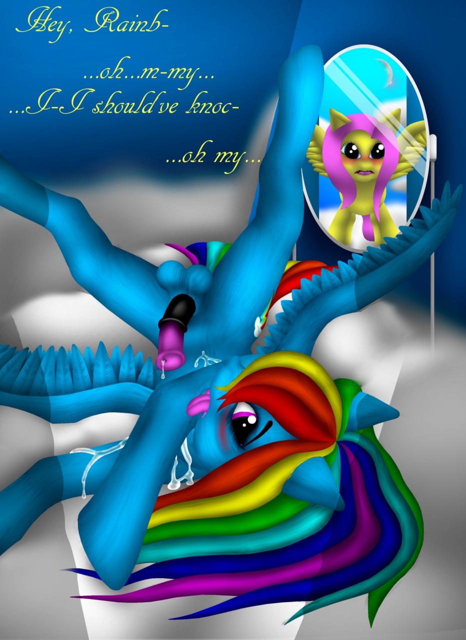 Rule34 – If it exists, there is porn of it / dark violet, fluttershy (mlp), rainbow dash (mlp) / 120314