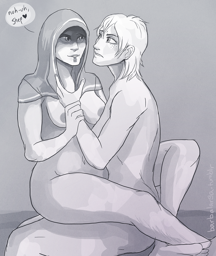 Rule34 – If it exists, there is porn of it / barbalarga, commander shepard, femshep, kasumi goto / 120323