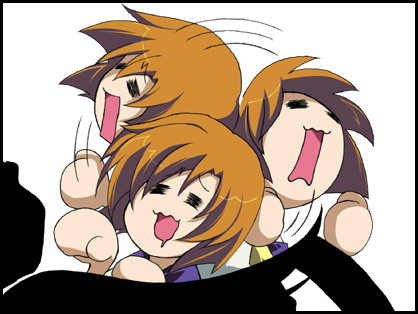 ryuuguu rena, higurashi no naku koro ni, lowres, 00s, 1girl, chibi, female focus, orange hair, school uniform, serafuku, short hair, solo, take it home, white background