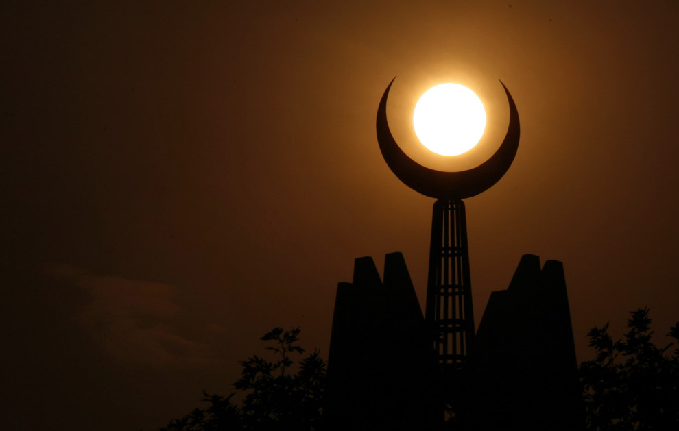tagme, crescent, moon, no humans, sun