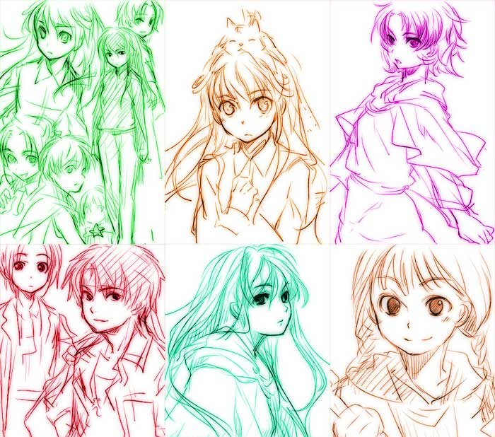 ame yamori, azalie cait sith, cleo everlastin, leki, majic lin, orphen, majutsushi orphen