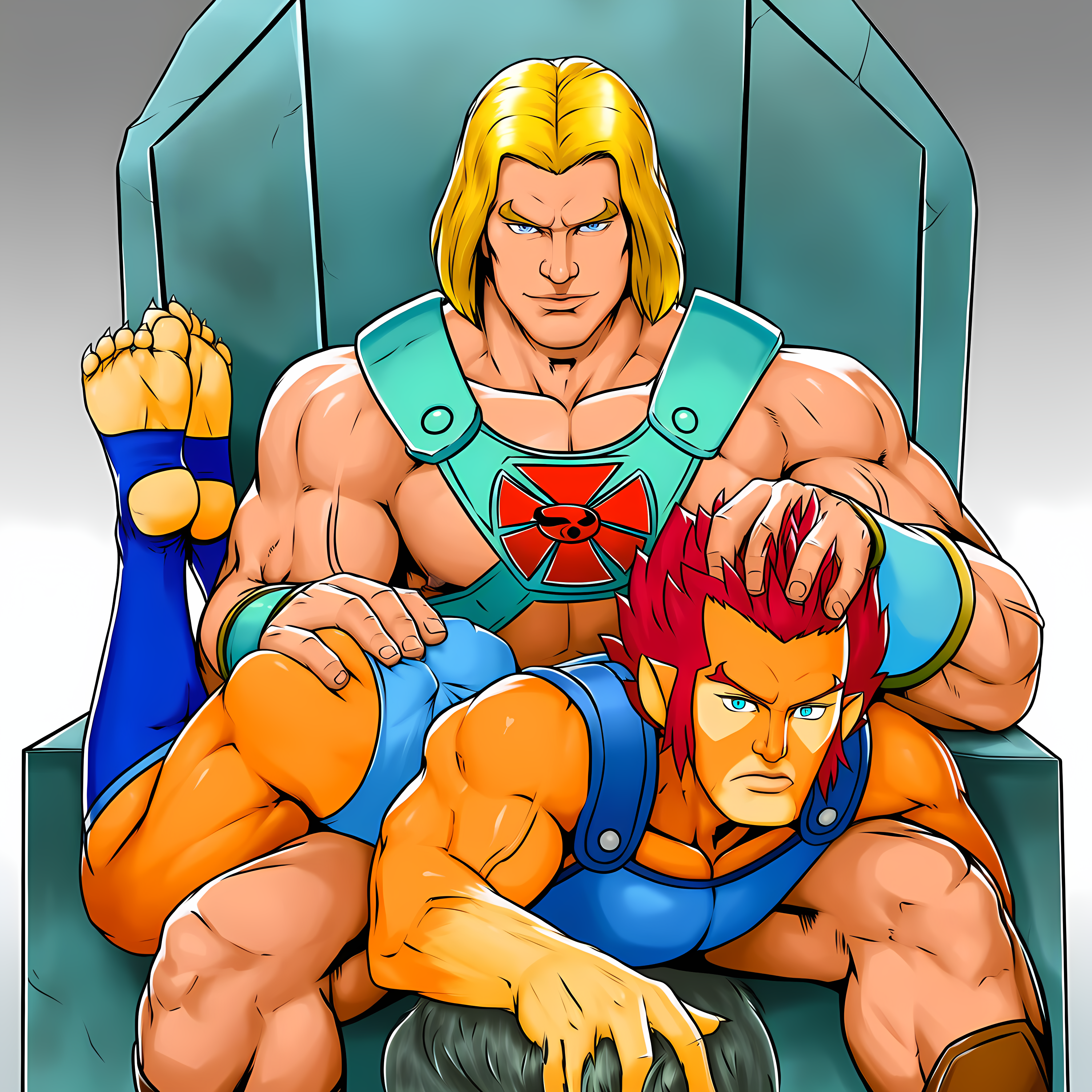 Rule34 – If it exists, there is porn of it / he man, lion-o / 8656943