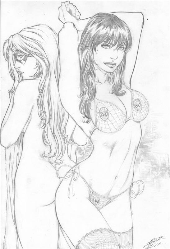 Rule34 – If it exists, there is porn of it / carlos silva, black cat, felicia hardy, mary jane watson / 120978