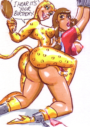 Rule34 – If it exists, there is porn of it / joe gravel, cheetah (dc), mary marvel, priscilla rich / 121017