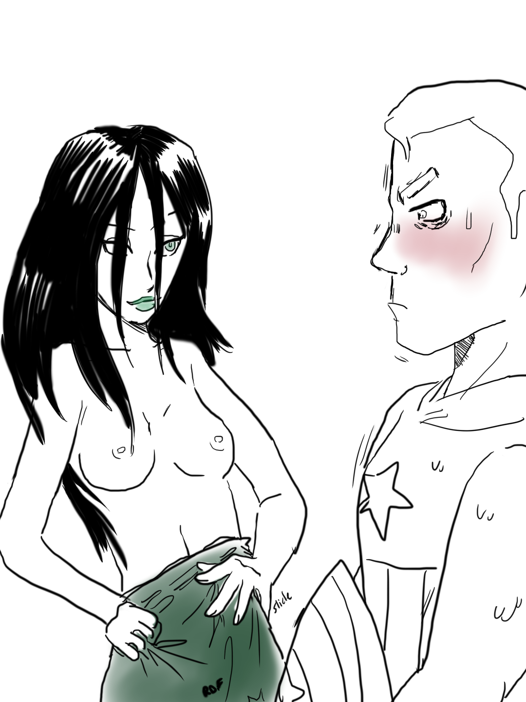 Rule34 – If it exists, there is porn of it / captain america, madame hydra, steve rogers, viper (marvel) / 121063