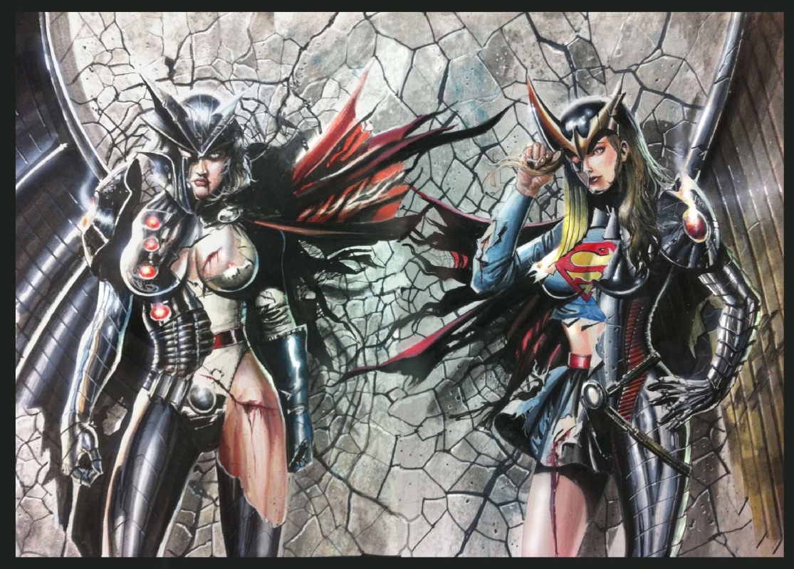 Rule34 – If it exists, there is porn of it / flamebird, nightwing, power girl, supergirl / 121312
