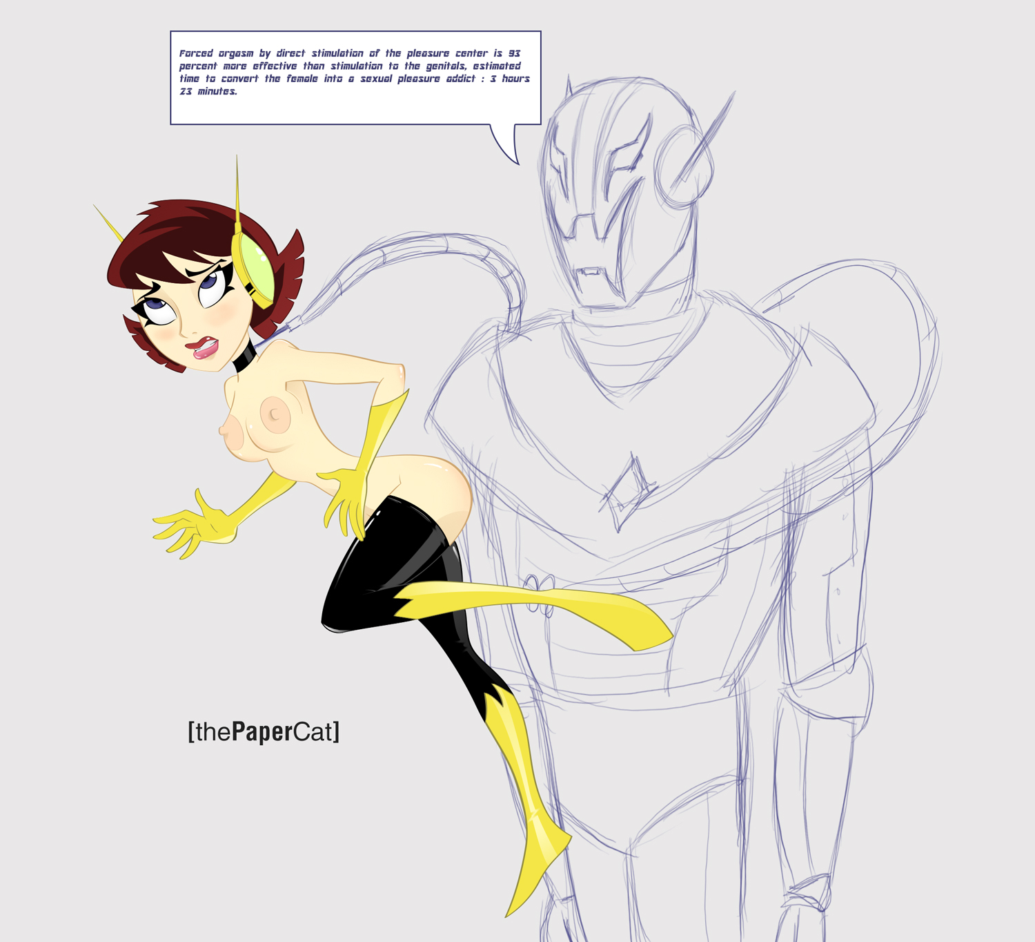 Rule34 – If it exists, there is porn of it / thepapercat, janet van dyne, ultron, wasp (marvel) / 121316