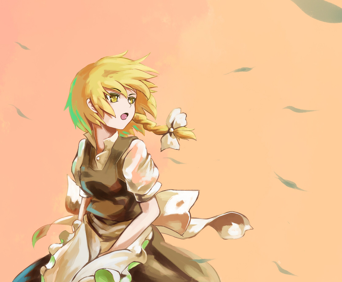 shibasaki shouji, kirisame marisa, touhou, bad id, bad pixiv id, 1girl, blonde hair, braid, female focus, ribbon, solo
