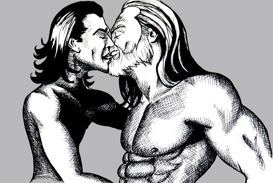 Rule34 – If it exists, there is porn of it / tripperfunster, loki, loki (marvel), thor / 121455
