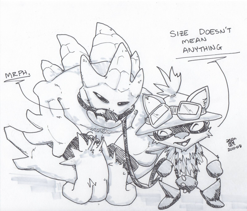 Rule34 – If it exists, there is porn of it / malphite, teemo, yordle / 121512