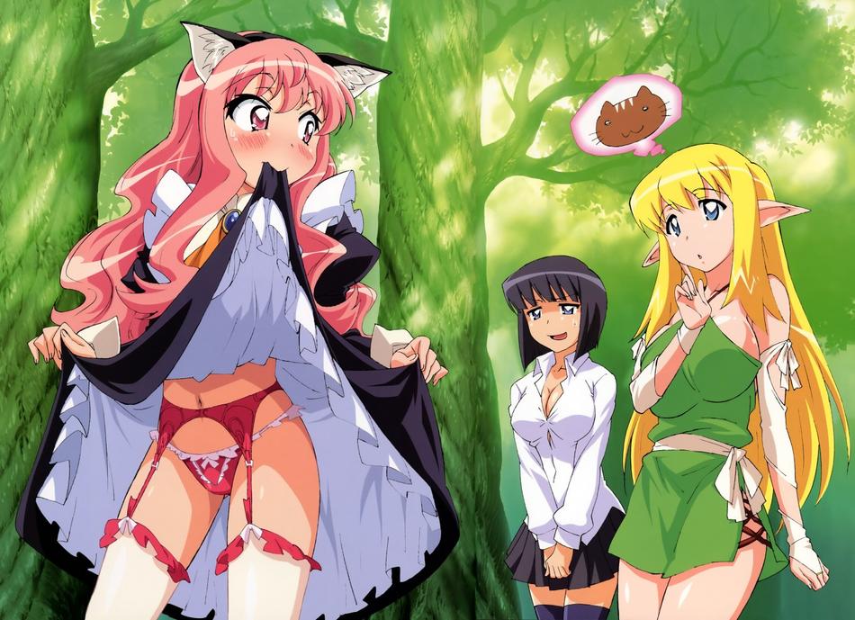 louise francoise le blanc de la valliere, siesta (zero no tsukaima), tiffania westwood, zero no tsukaima, artist request, jpeg artifacts, tagme, 00s