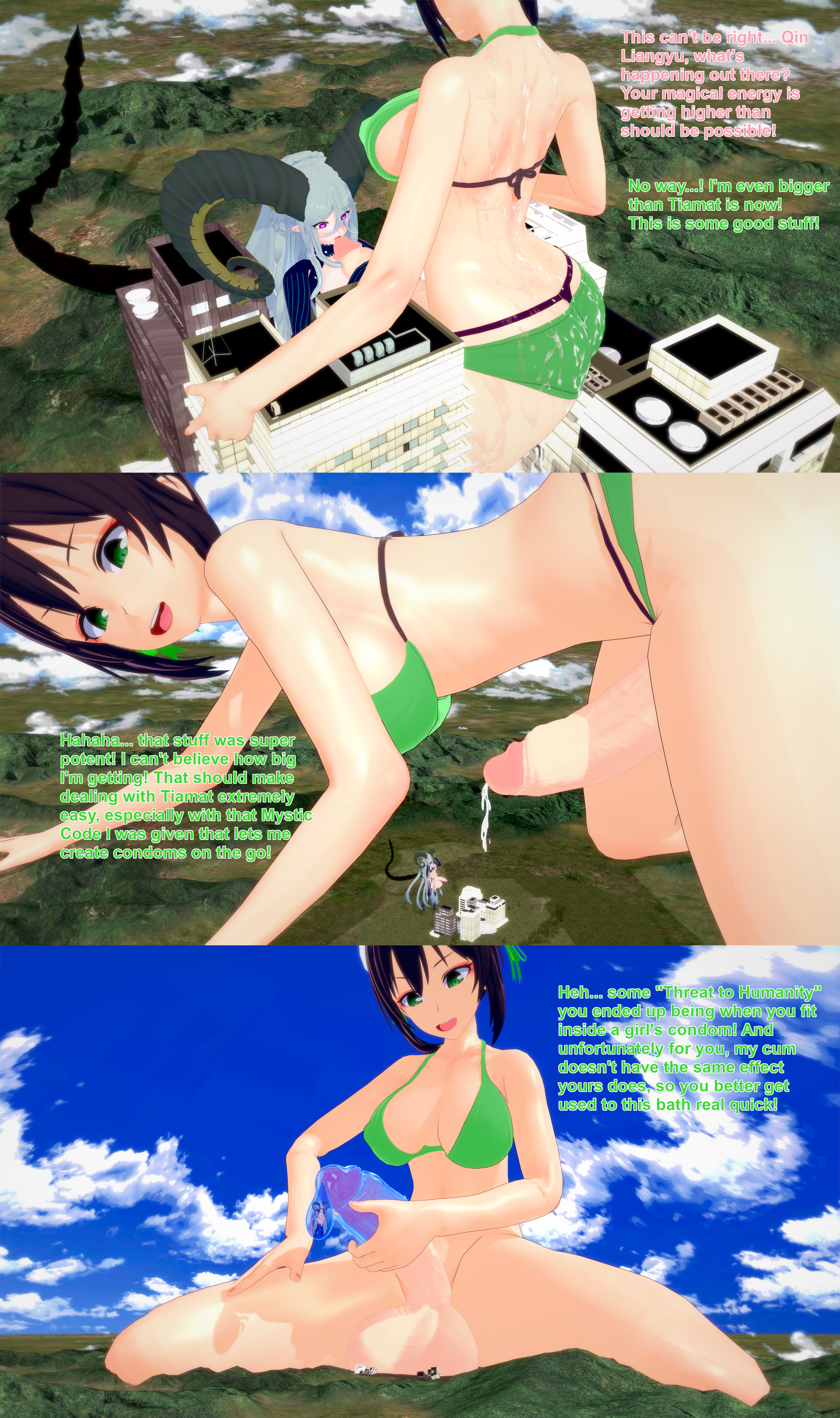 Rule34 – If it exists, there is porn of it / mash kyrielight, qin liangyu (fate) / 8657111