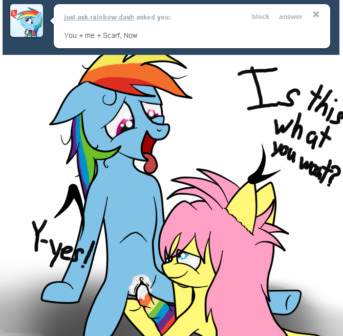 Rule34 – If it exists, there is porn of it / fluttershy (mlp), rainbow dash (mlp) / 121731