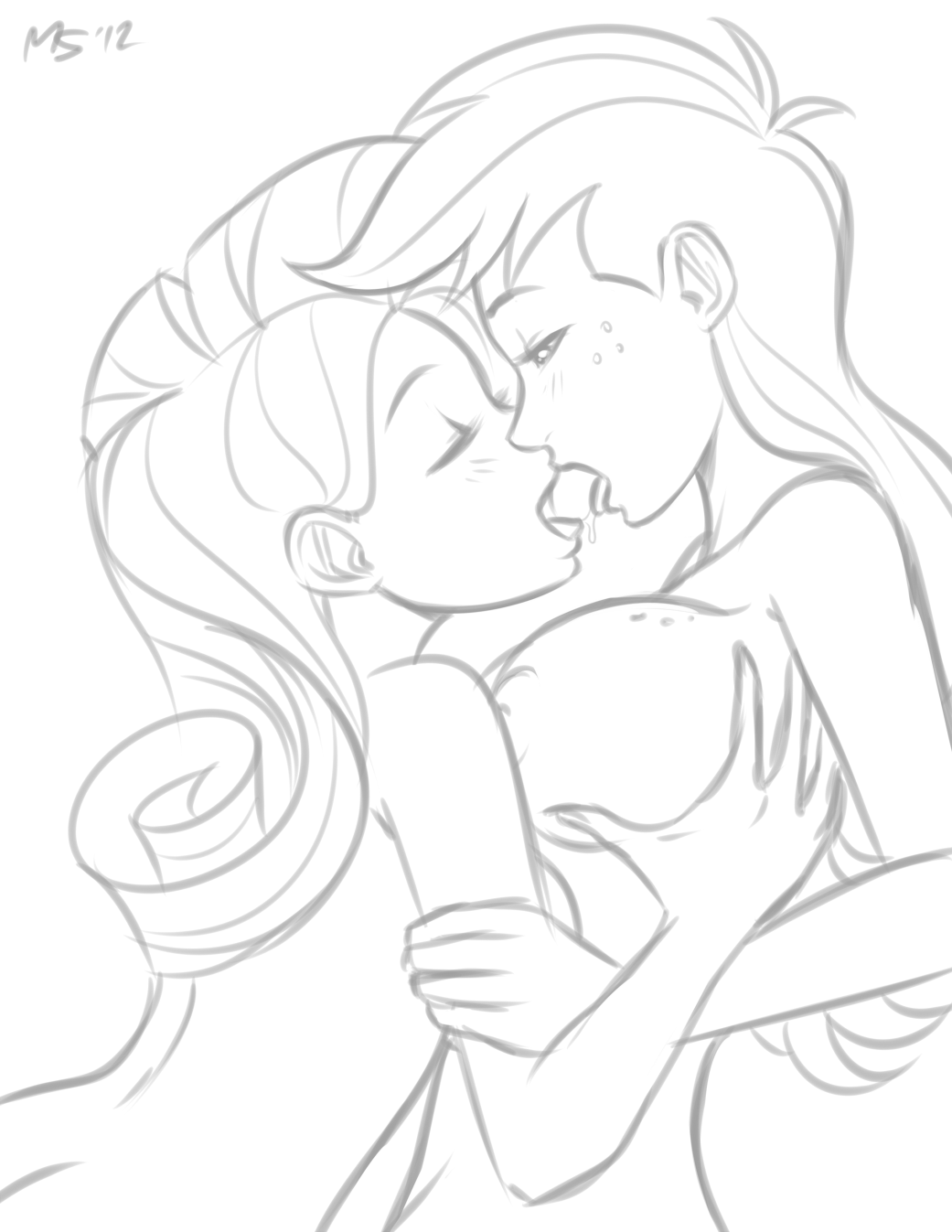 Rule34 – If it exists, there is porn of it / megasweet, applejack (mlp), rarity (mlp) / 121765