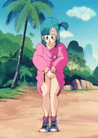 bulma, muten roushi, dragon ball, animated, animated gif, anime screenshot, lowres, nude filter, third-party edit, 1boy, 1girl, aqua hair, bald, beach, beard, blood, blue hair, blush, clothes lift, cloud, facial hair, flashing, hair bobbles, hair ornament, missing tooth, netorare, no panties, nosebleed, old, old man, open mouth, outdoors, side ponytail, skirt, skirt lift, sky, sunglasses, turtle shell, uncensored