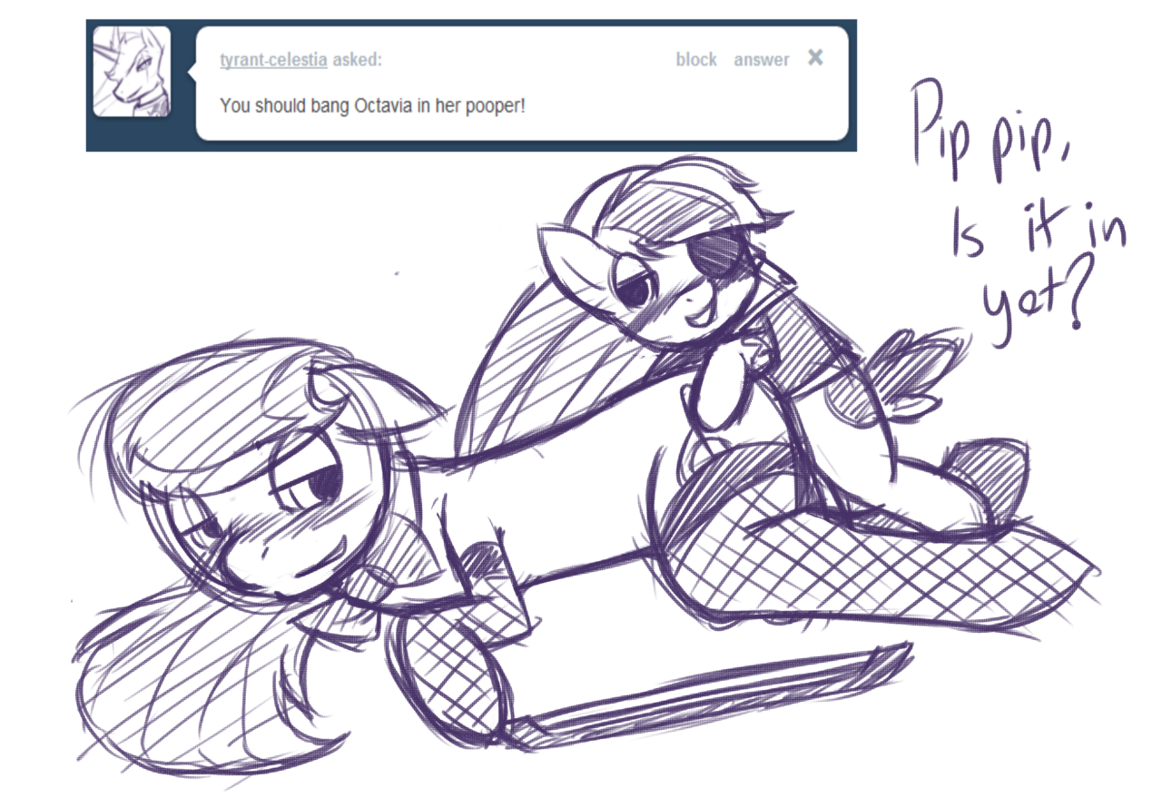 Rule34 – If it exists, there is porn of it / florecentmoo, octavia melody, pipsqueak / 122051