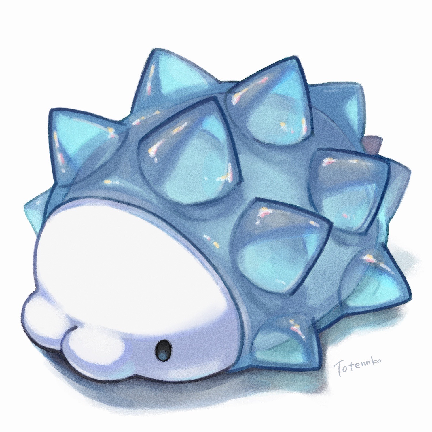 totennko, snom, nintendo, pokemon, highres, artist name, gen 8 pokemon, no humans, pokemon (creature), signature, simple background, solo, white background